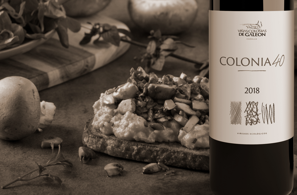 Colonia 40 y revuelto de setas... ¡una sencilla delicia!